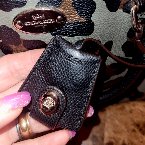 Coach Margot Ocelot Purse - Picture 3 of 7